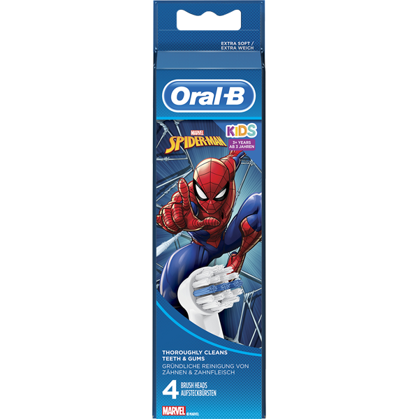 Aufsteckbürste 4er Oral-B Spiderman