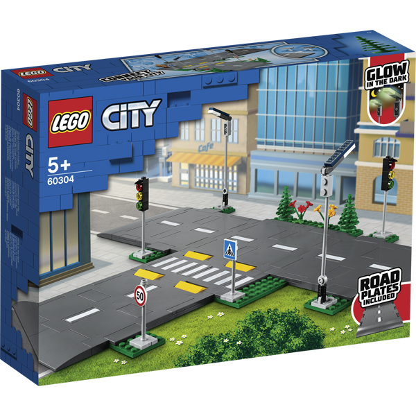 LEGO City 60304 Straßenkreuzung Ampeln