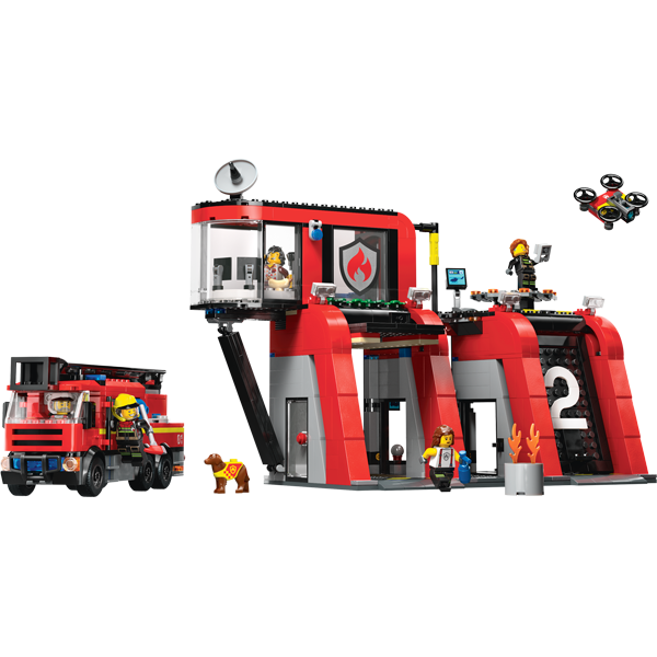 LEGO City 60414 Feuerwehrstation