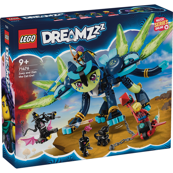 LEGO DREAMZZ 71476 Zoey&Katzeneule Zian