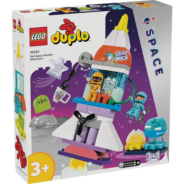 LEGO Duplo 10422 3-in-1 Spaceshuttle