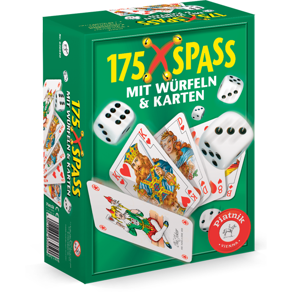 175x Spass mit Würfeln & Karten