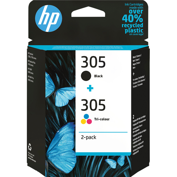 Tinte HP 305 Combo-Pack 6ZD17AE