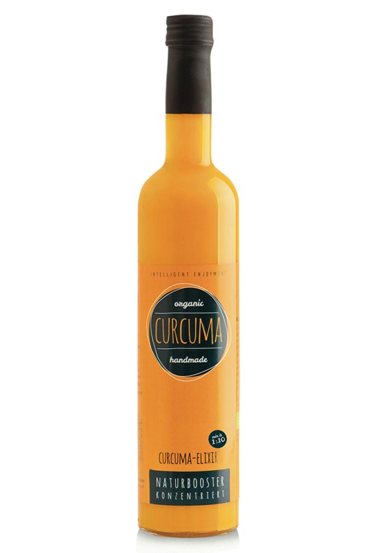 Curcuma-Elixir vom Obsthof Retter.
