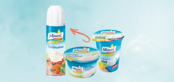 Laktosefreie Produkte von MinusL.